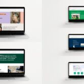 Diese Websites greifen aktuelle Webdesign-Trends 2025 auf.